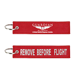 REMOVE BEFORE FLIGHT KEYCHAIN