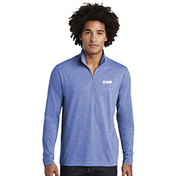 SPORT-TEK POSICHARGE TRI-BLEND WICKING 1/4-ZIP