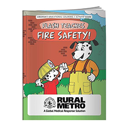 Fire Safety Coloring Bk 25Pk
